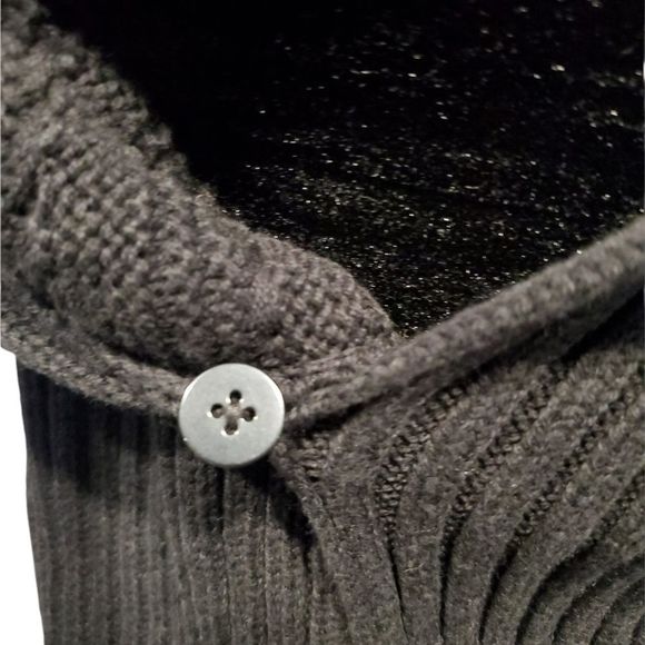 Chaps Sleeveless Sweater Vest | Black - Picture 6 of 13